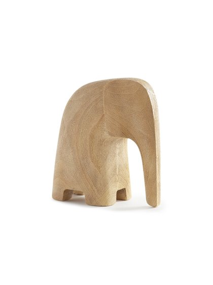 elefante de madeira decorativo medio amadeirado lili casa