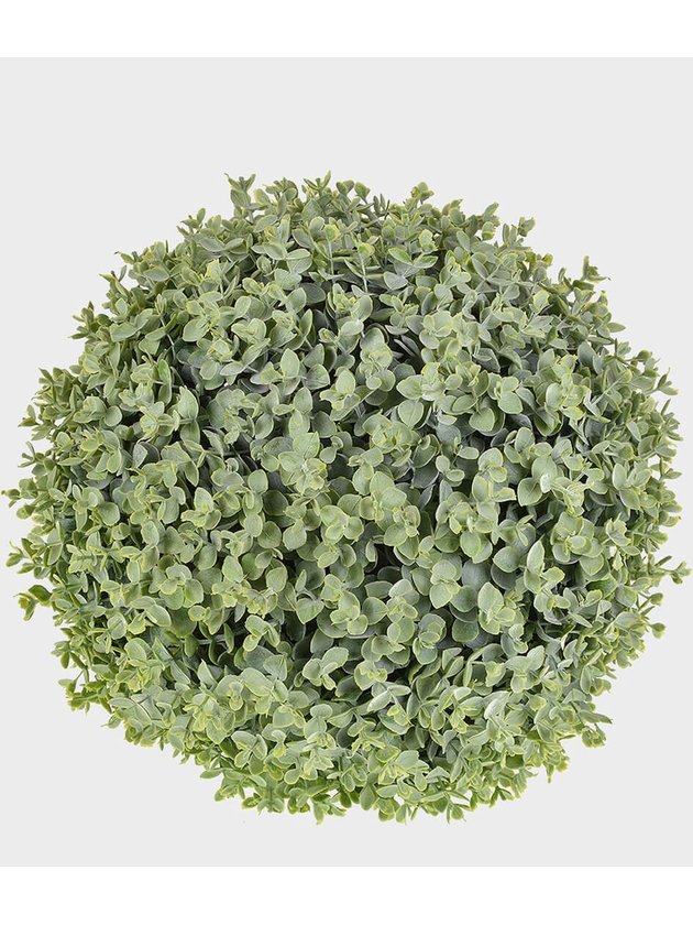 buxinho verde bola de grama imperial grande planta artificial lili casa e construcao